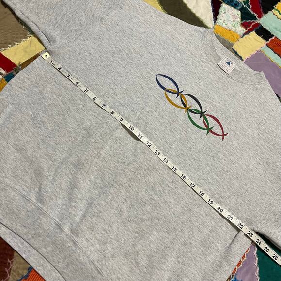 Vintage John 3:16 Jesus Christian Worldwide Grey Crewneck XL - Picture 6 of 7